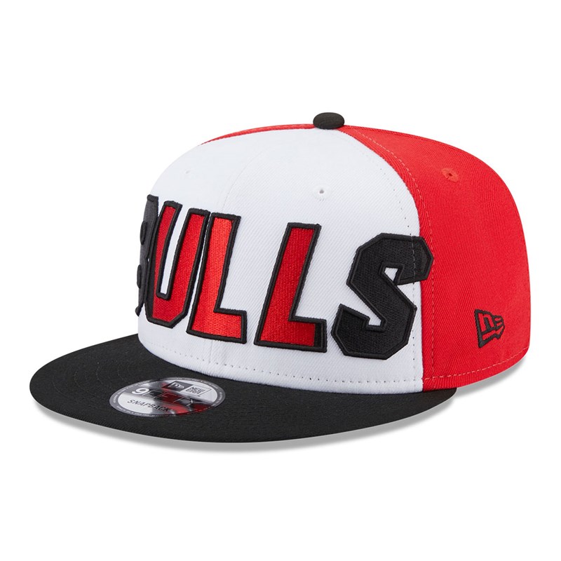 Black New Era Chicago Bulls NBA Back Half Cap 9fifty | VPST65894