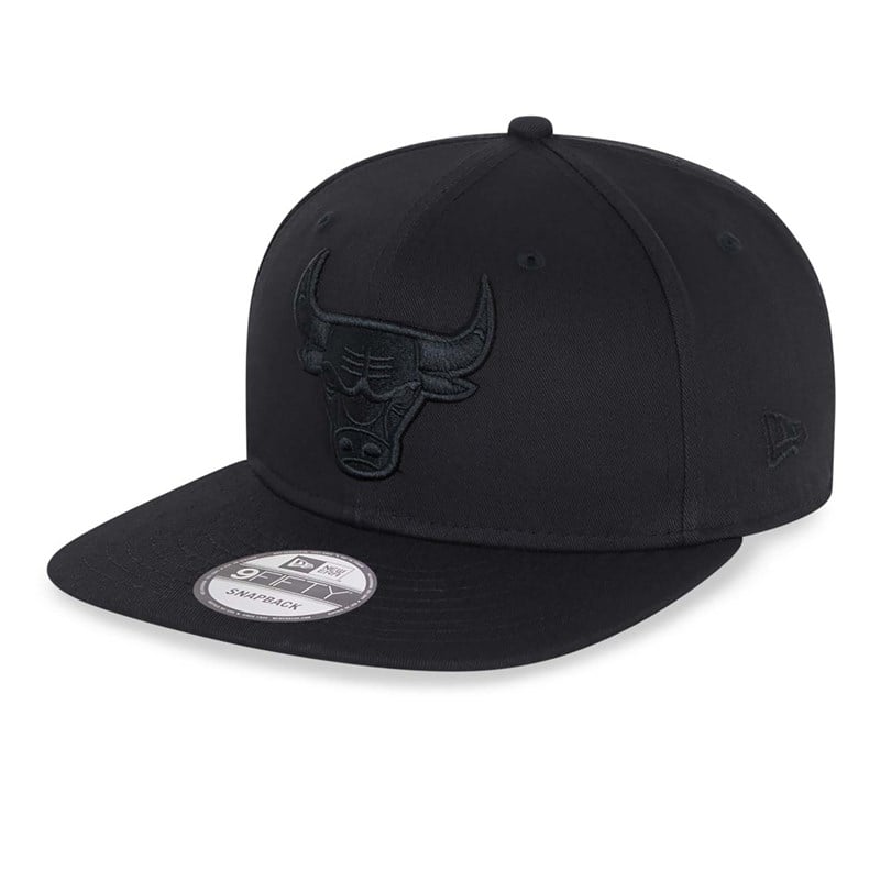 Black New Era Chicago Bulls NBA On Cap 9fifty | OITG07219