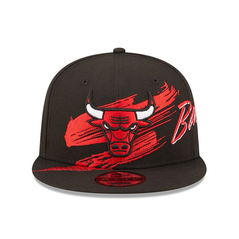 Black New Era Chicago Bulls NBA Sweep Cap 9fifty | ZUPH54270