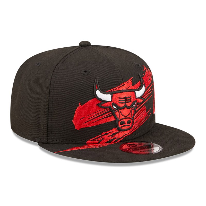 Black New Era Chicago Bulls NBA Sweep Cap 9fifty | ZUPH54270