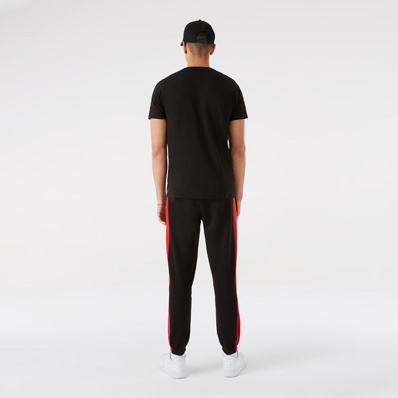 Black New Era Chicago Bulls NBA Team Logo Joggers | AUIV45802