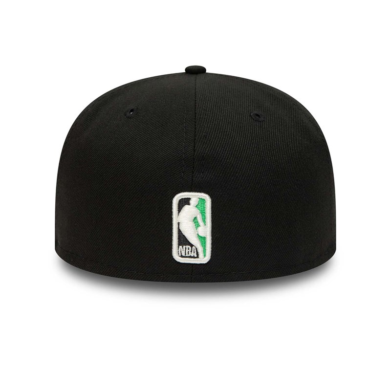 Black New Era Chicago Bulls Pop Fitted Cap 59fifty | CWGP81639