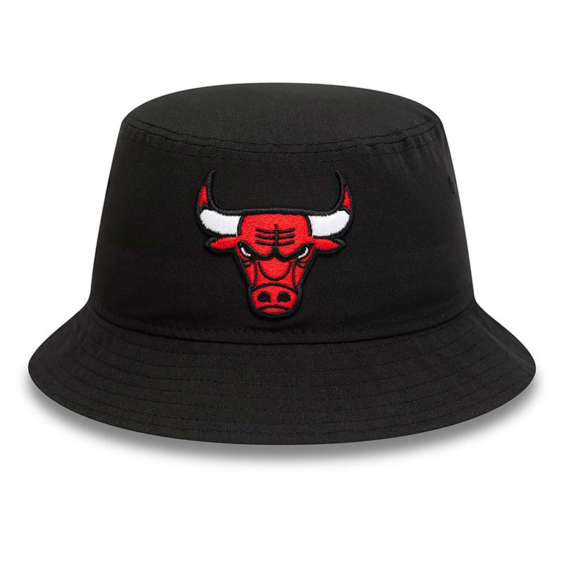 Black New Era Chicago Bulls Print Infill Bucket | DNVI75290