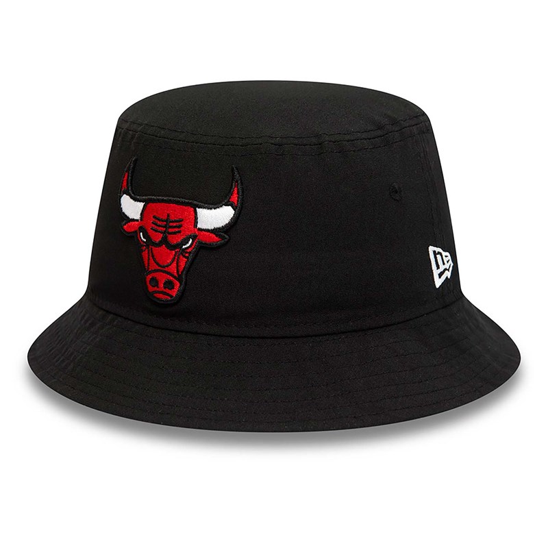 Black New Era Chicago Bulls Print Infill Bucket | DNVI75290