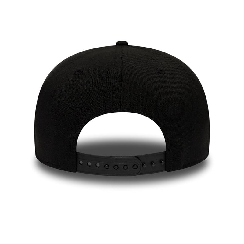 Black New Era Chicago Bulls Stretch Snap Cap 9fifty | UETA36127