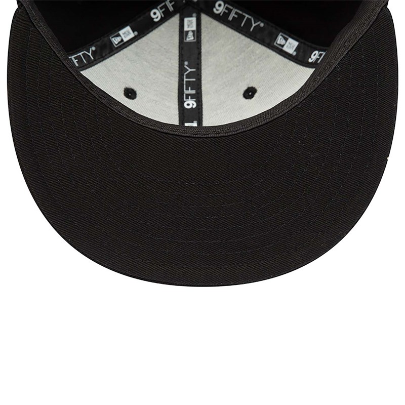 Black New Era Chicago Bulls Team Infill Logo Cap 9fifty | YZES85437