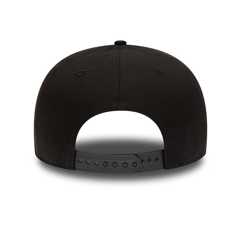 Black New Era Chicago Bulls Team Infill Logo Cap 9fifty | YZES85437