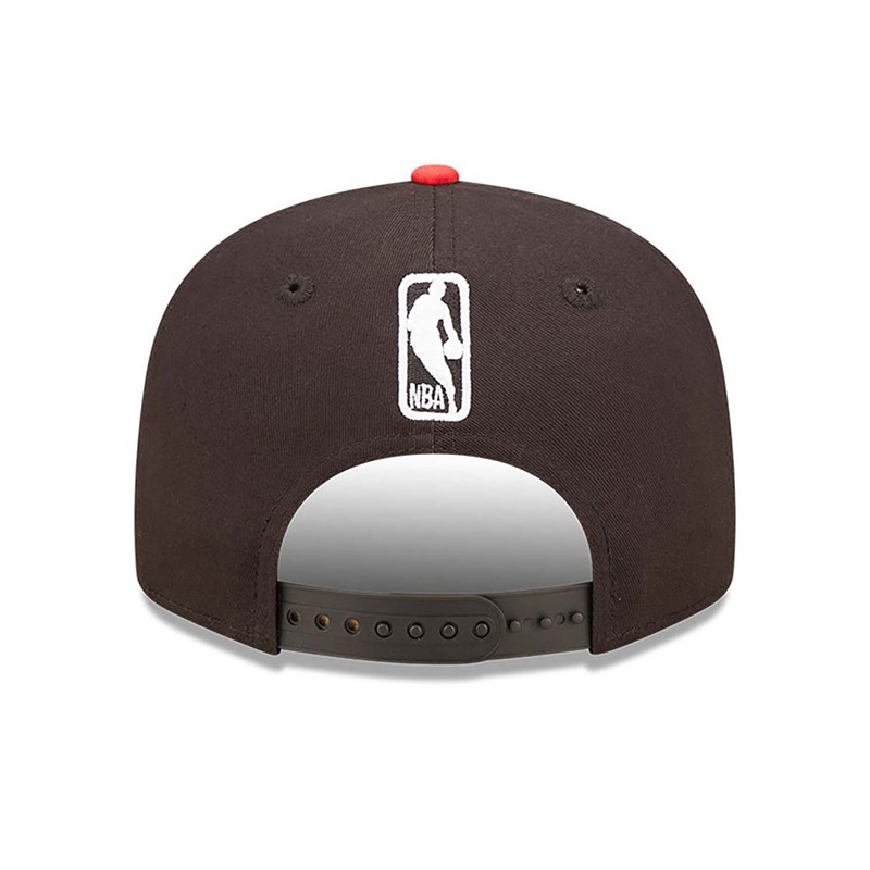 Black New Era Chicago Bulls Team Patch Cap 9fifty | CSOI95016