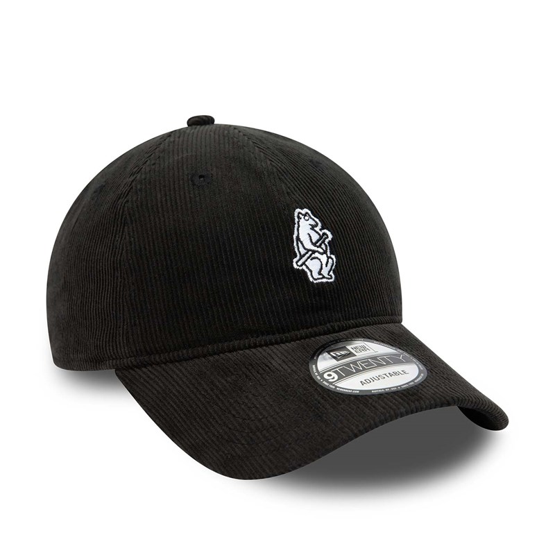 Black New Era Chicago Cubs Mini Logo Adjustable Cap 9twenty | SLOD56891