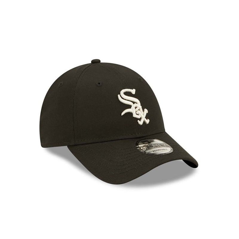 Black New Era Chicago Sox Adjustable Cap 9forty | XUDO36912