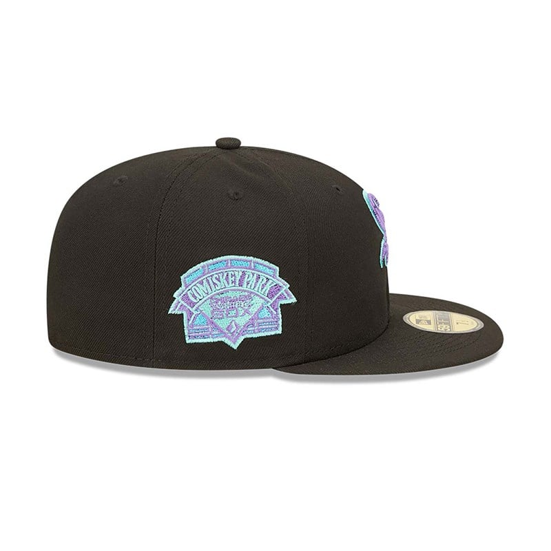 Black New Era Chicago Sox And Tint Fitted Cap 59fifty | WOFG08362