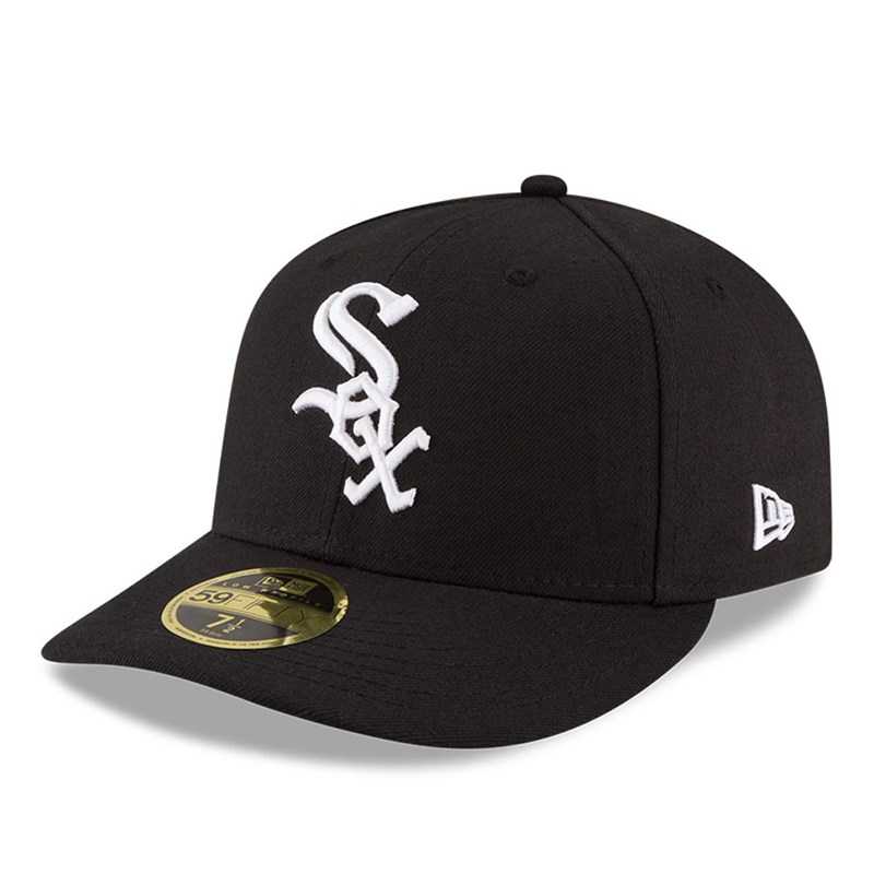 Black New Era Chicago Sox Authentic Collection Low Profile 59fifty | TAOZ26918