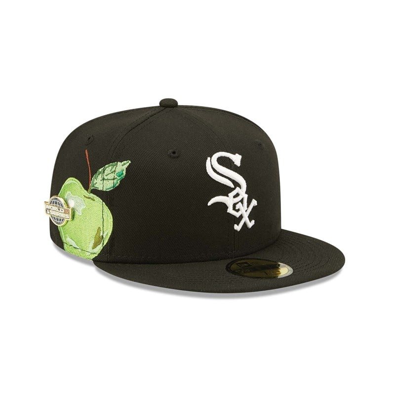 Black New Era Chicago Sox Fruit Fitted Cap 59fifty | VXTJ30256