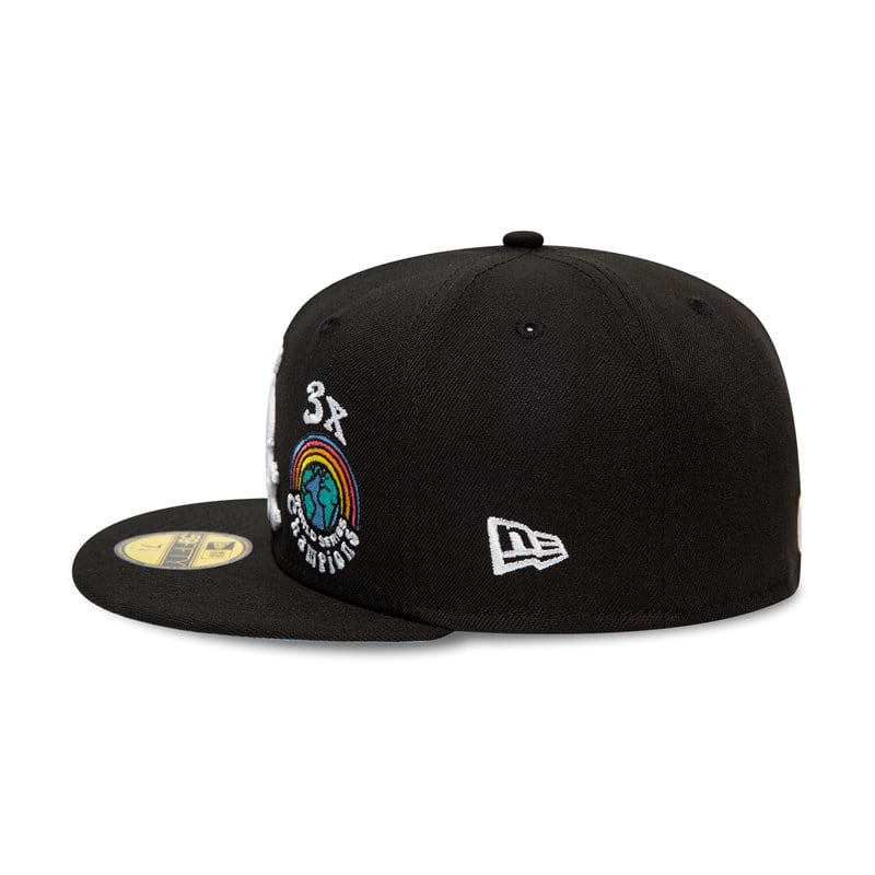 Black New Era Chicago Sox Groovy Fitted Cap 59fifty | GJNE50342