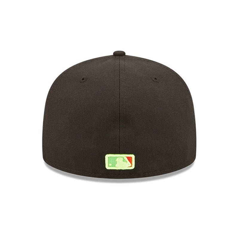 Black New Era Chicago Sox Infrared Fitted Cap 59fifty | QSIA89760