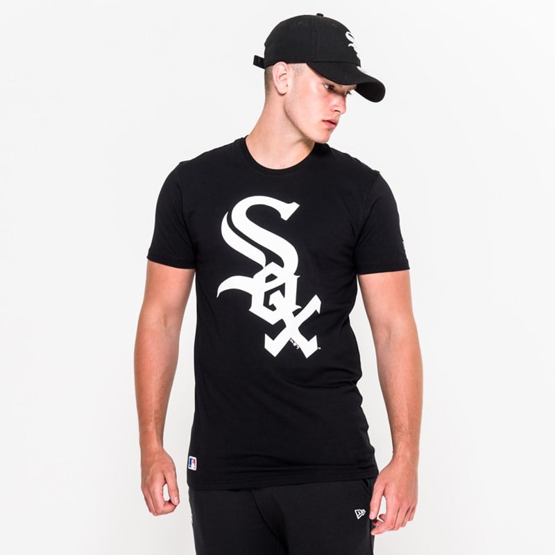 Black New Era Chicago Sox Logo T-Shirt | NEWS89716