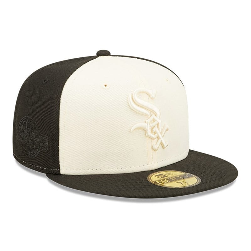 Black New Era Chicago Sox MLB 2-tone Fitted Cap 59fifty | RYXZ14590