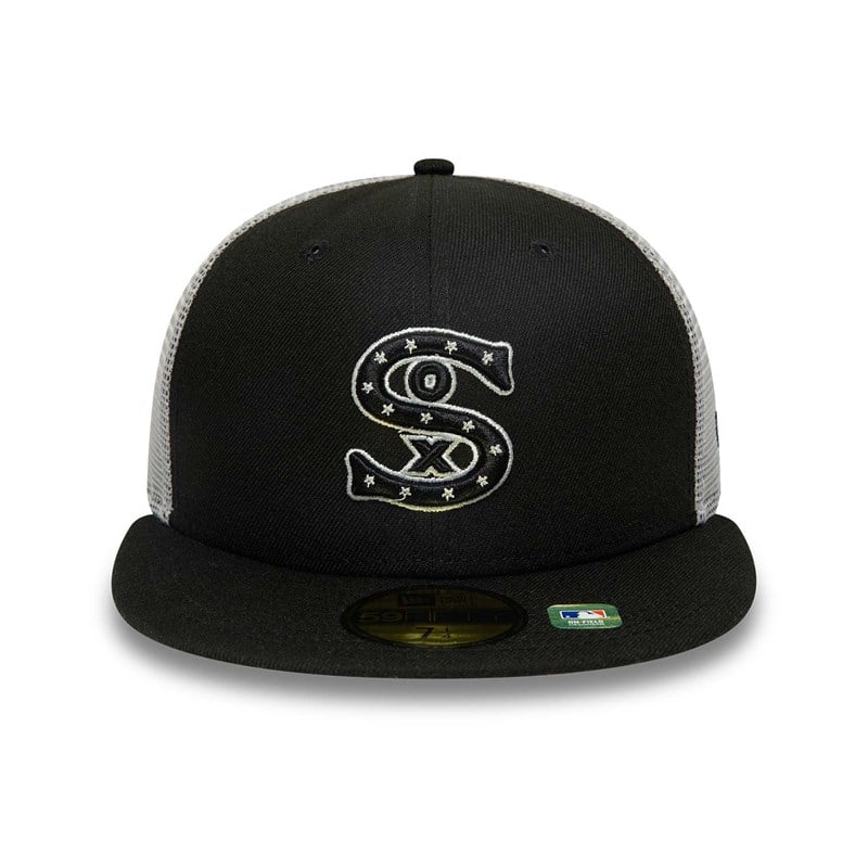 Black New Era Chicago Sox MLB Batting Practice Fitted Cap 59fifty | LNJH23179