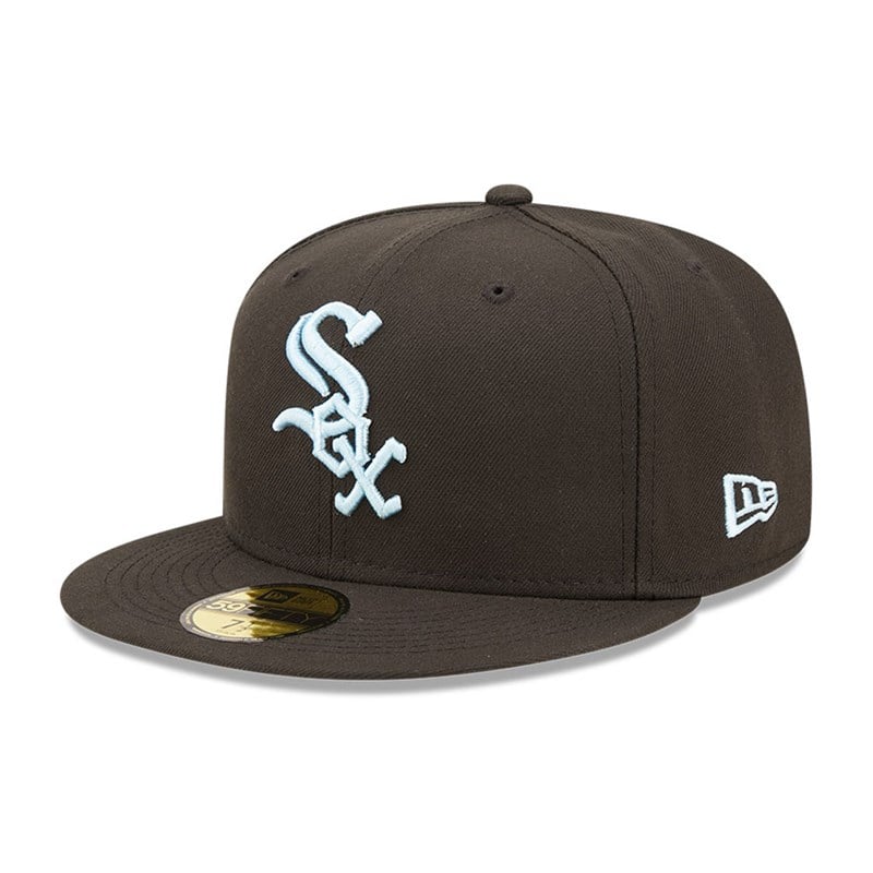 Black New Era Chicago Sox MLB Cloud Fitted Cap 59fifty | ZFMS37512