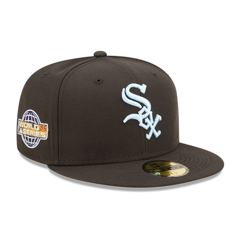 Black New Era Chicago Sox MLB Cloud Fitted Cap 59fifty | ZFMS37512