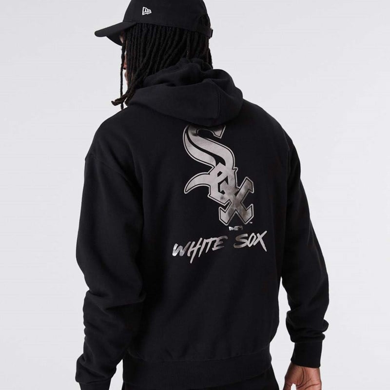 Black New Era Chicago Sox MLB Hoodie | FIBW12456