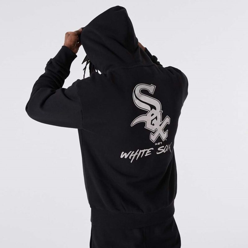 Black New Era Chicago Sox MLB Hoodie | FIBW12456