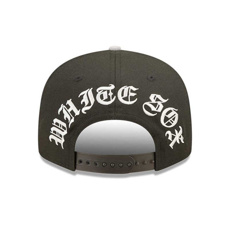 Black New Era Chicago Sox MLB Letter Arch Cap 9fifty | CYWH81576