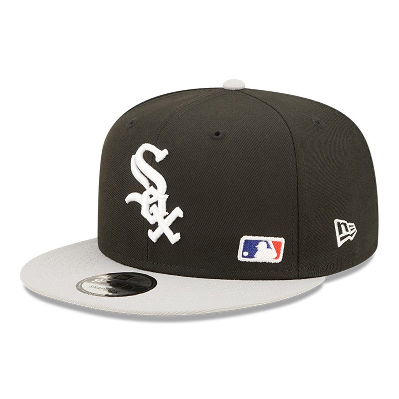 Black New Era Chicago Sox MLB Letter Arch Cap 9fifty | CYWH81576