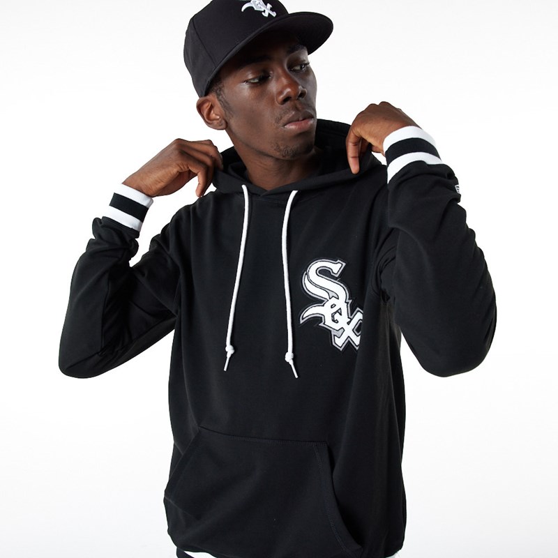 Black New Era Chicago Sox MLB Logo Select Hoodie | HBZA93621