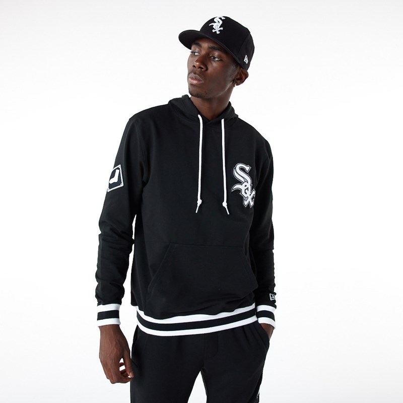 Black New Era Chicago Sox MLB Logo Select Hoodie | HBZA93621