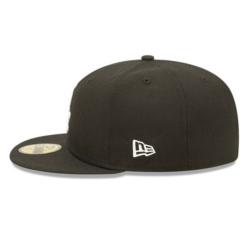 Black New Era Chicago Sox MLB Side Split Fitted Cap 59fifty | ITUZ25374