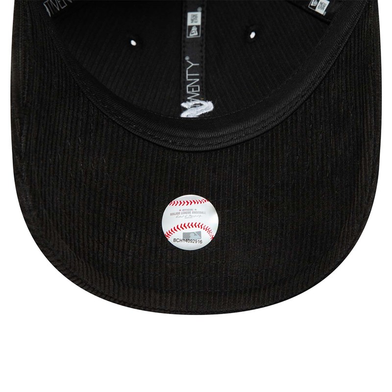 Black New Era Chicago Sox Mini Logo Adjustable Cap 9twenty | HLTI07129