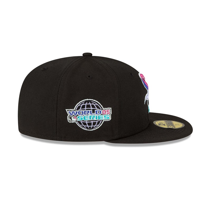 Black New Era Chicago Sox Polarlights Fitted Cap 59fifty | WSPK68192