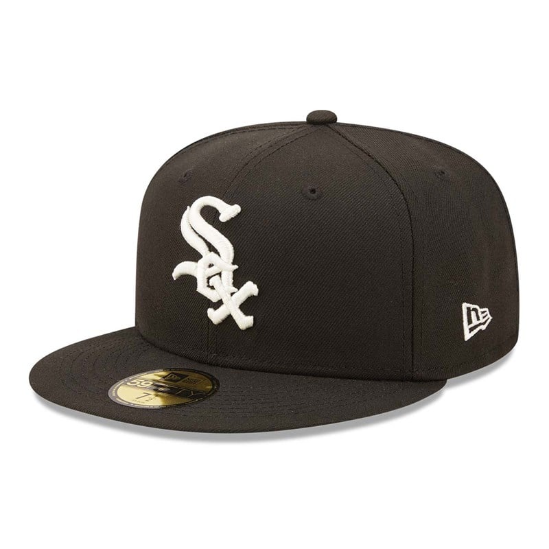 Black New Era Chicago Sox Pop Fitted Cap 59fifty | MZFK52340