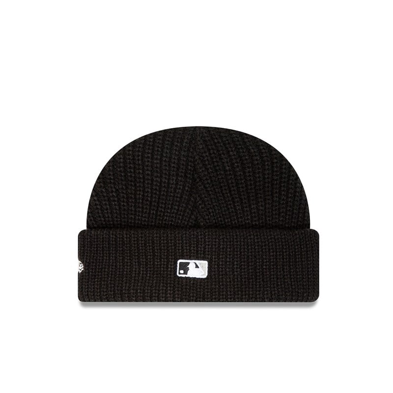 Black New Era Chicago Sox Skully Team Knit | ZHQS71826