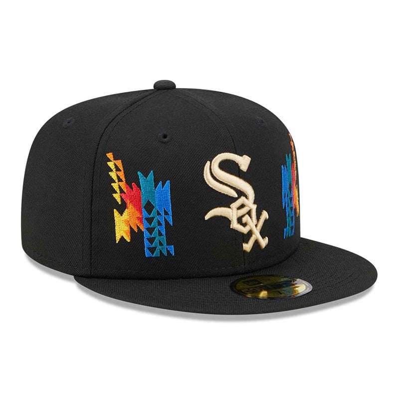 Black New Era Chicago Sox Southwestern Fitted Cap 59fifty | PMWE04762