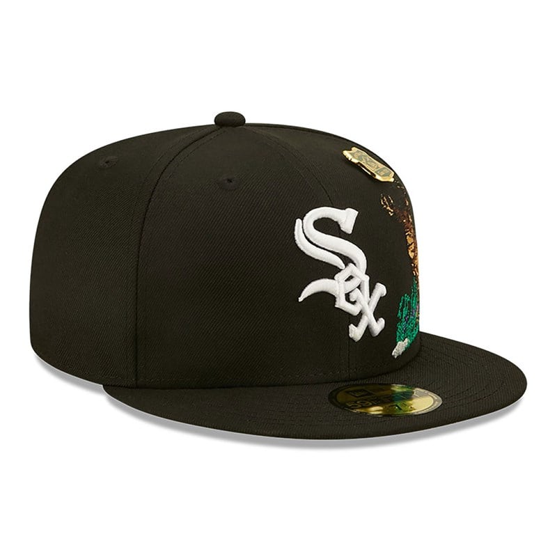 Black New Era Chicago Sox State Park Fitted Cap 59fifty | RGBY16703