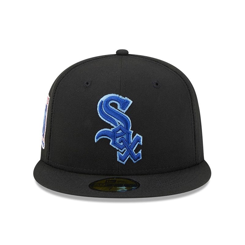 Black New Era Chicago Sox State Tartan Fitted Cap 59fifty | SPVW16784