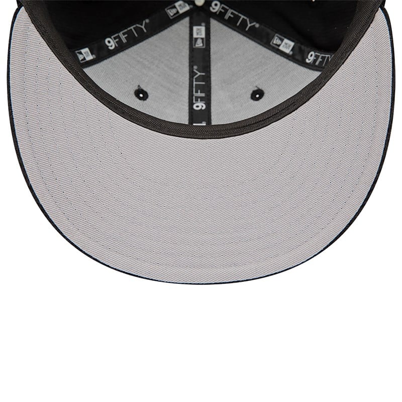 Black New Era Chicago Sox Team Colour Cord Cap 9fifty | MTVS73940