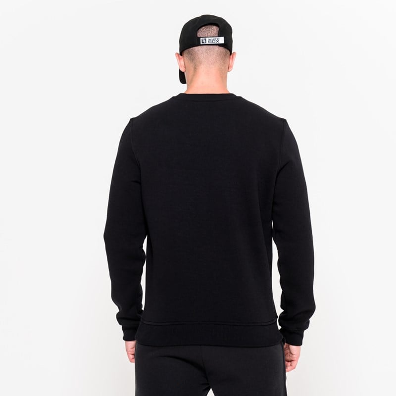 Black New Era Chicago Sox Team Crew Neck Sweatshirt | MRSG18603