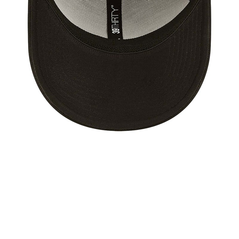 Black New Era Chicago Sox Team Outline Stretch Fit Cap 39thirty | NVIB30968