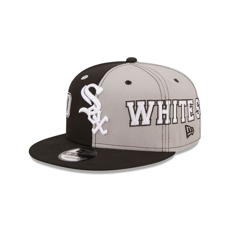 Black New Era Chicago Sox Teamsplit Cap 9fifty | DZHF32649