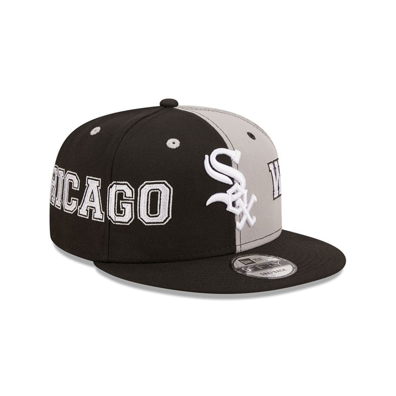 Black New Era Chicago Sox Teamsplit Cap 9fifty | DZHF32649