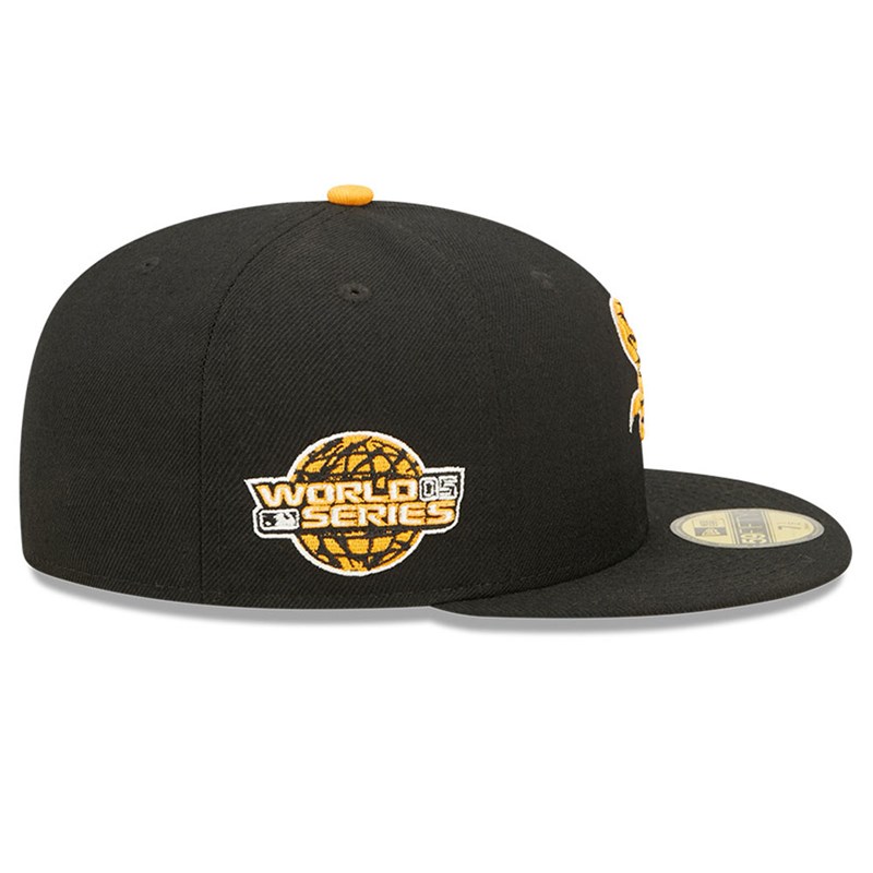 Black New Era Chicago Sox Tiger Fill Fitted Cap 59fifty | XGFH68132