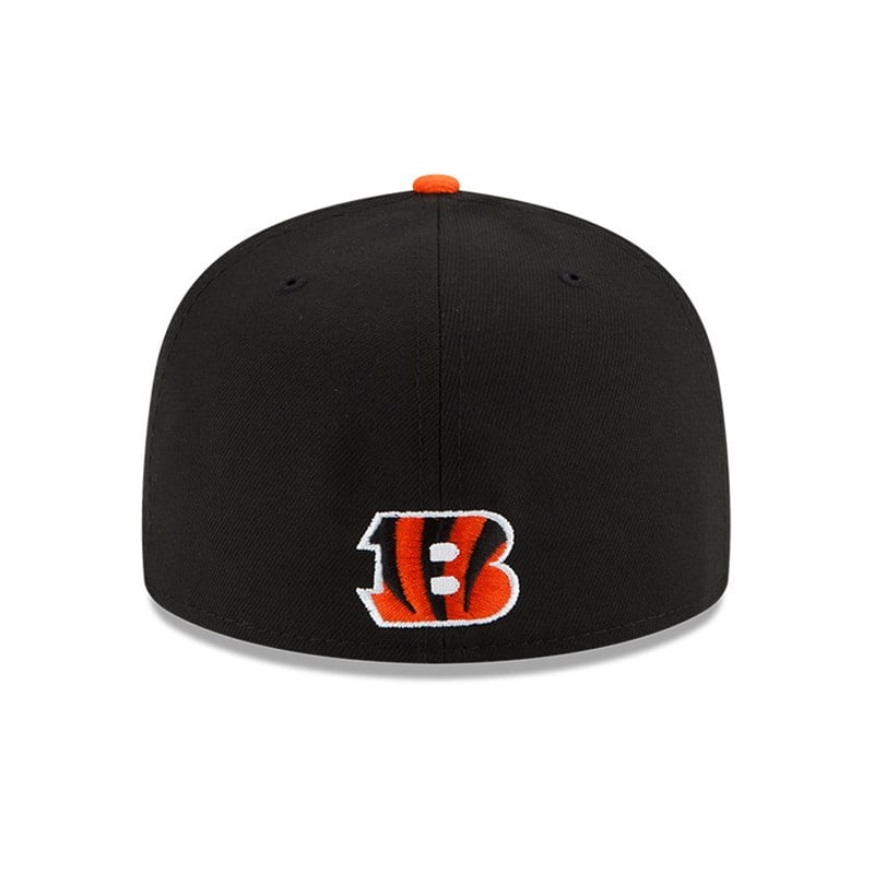 Black New Era Cincinnati Bengals NFL Draft Fitted Cap 59fifty | MNQU65140