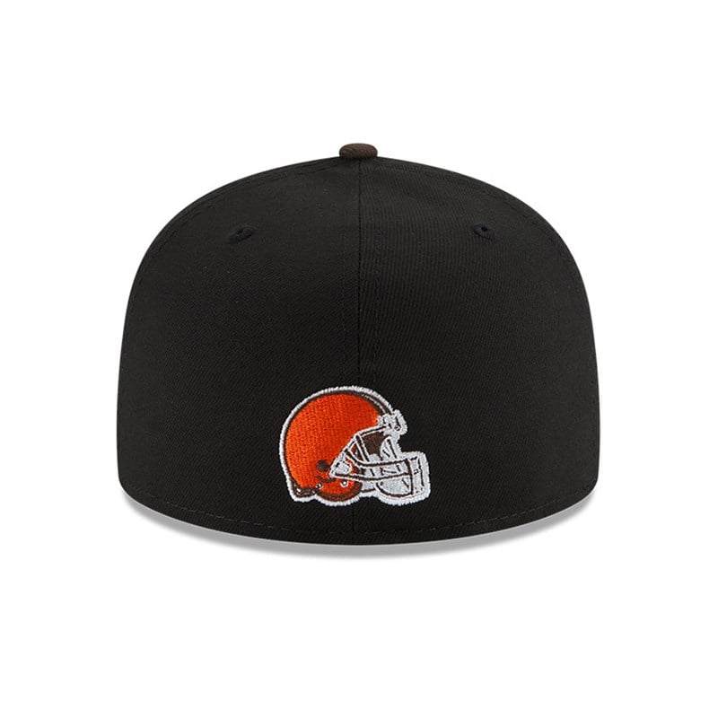 Black New Era Cleveland Browns NFL Draft Fitted Cap 59fifty | QOVA37582