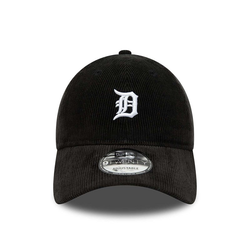 Black New Era Detriot Tigers Mini Logo Adjustable Cap 9twenty | DCRZ21687