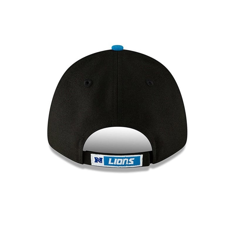 Black New Era Detroit Lions Contrast Visor The League Cap 9forty | ARGF51490