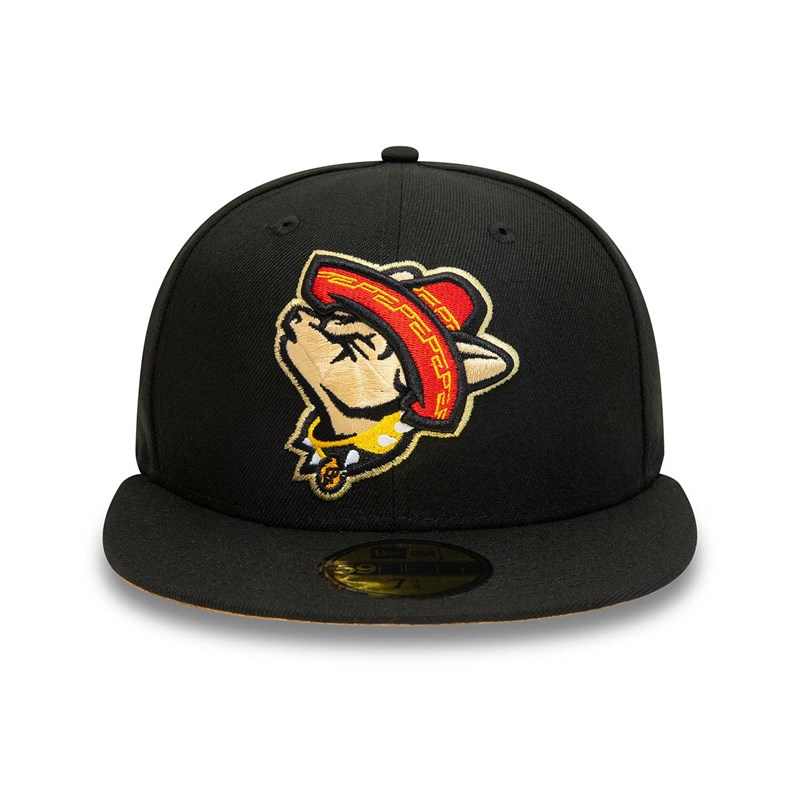 Black New Era El Paso Chihuahuas Milb Fitted Cap 59fifty | IGLE49037