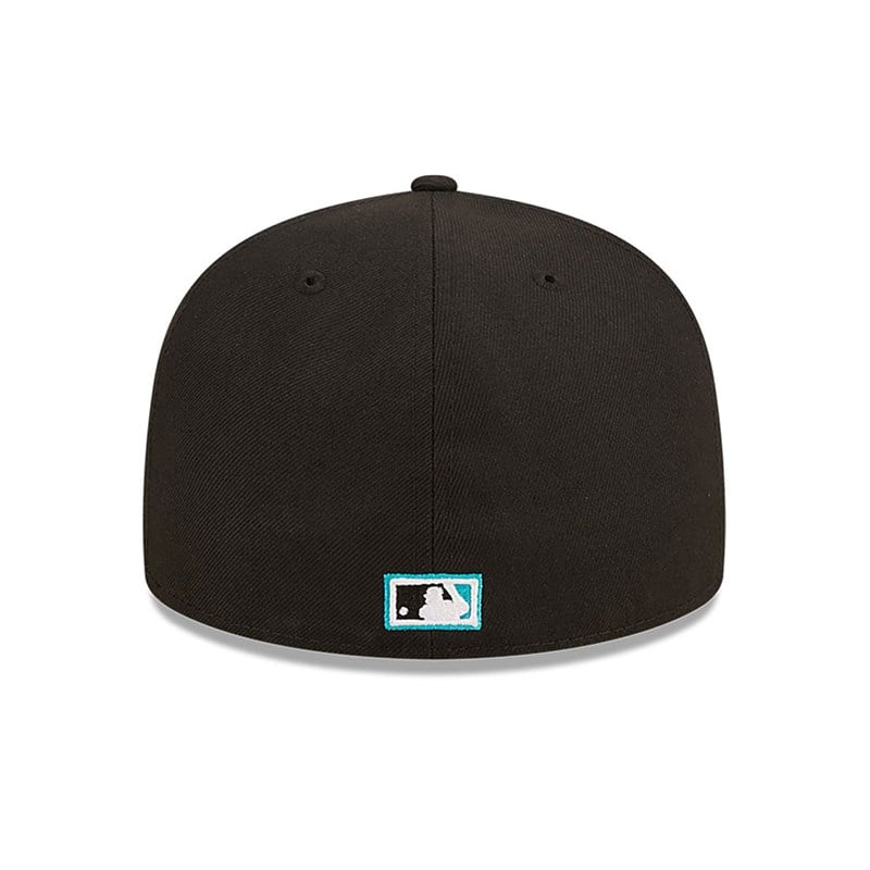 Black New Era Florida Marlins State Park Fitted Cap 59fifty | IBHN01235